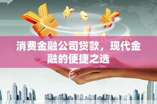 兴隆消费金融公司贷款，现代金融的便捷之选